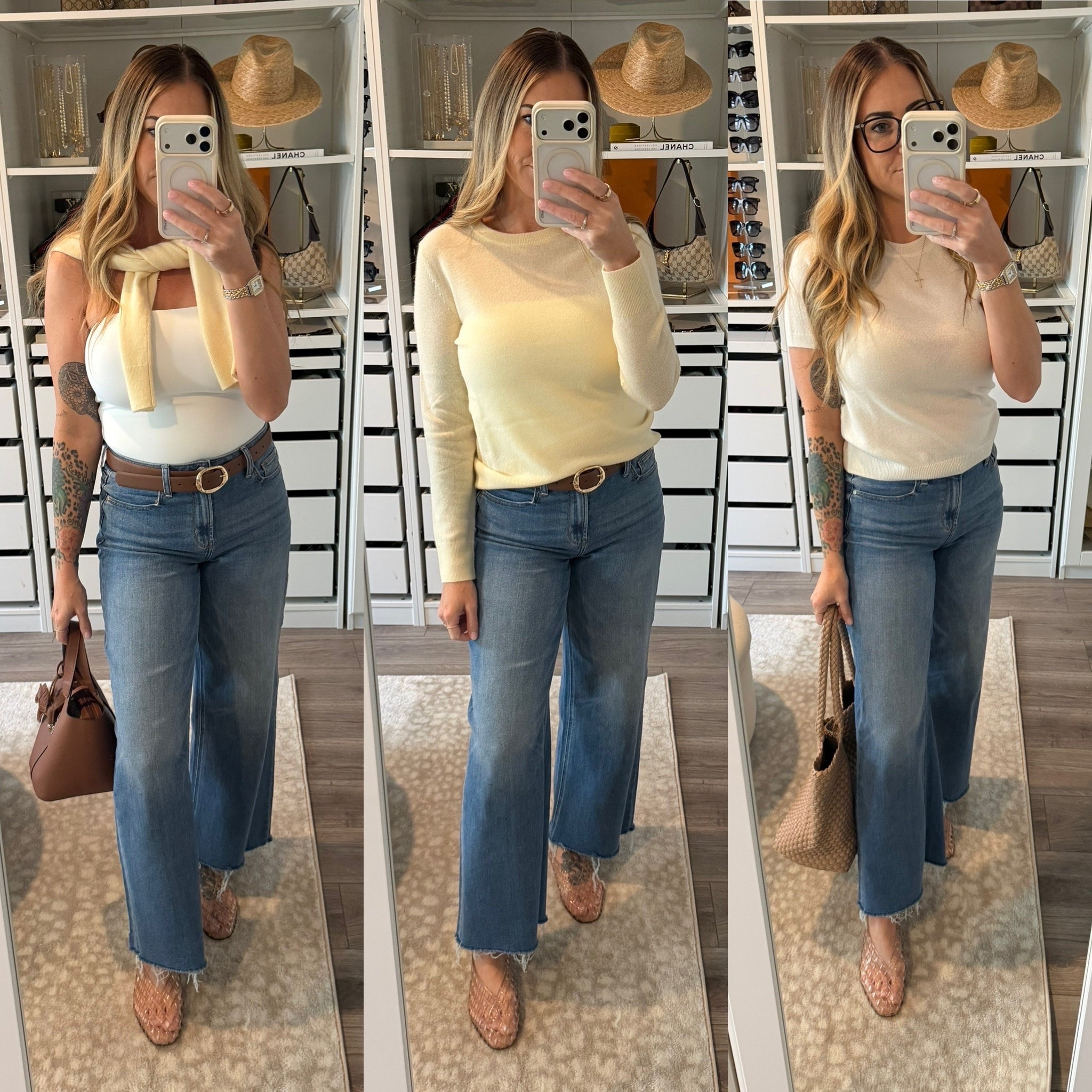 I made my first purchase from @onequince and I’m already going back for more! Their piece are exceptional quality and not nearly as pricey as I thought they would be! I snagged this pair of denim (size 28), a Mongolian cashmere sweater (size small) that is actual butter and the cutest Mongolian cashmere tee (size small)! This order blew me out of the water!!

#LTKootd #LTKgrwm #LTKmomlife