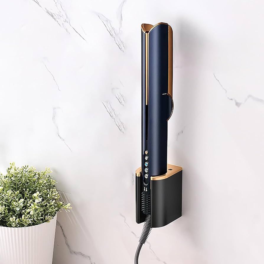 Wall Mount Holder Compatible with Dyson Airstrait Straightener, Airwrap Styler Hair Curling Iron ... | Amazon (US)