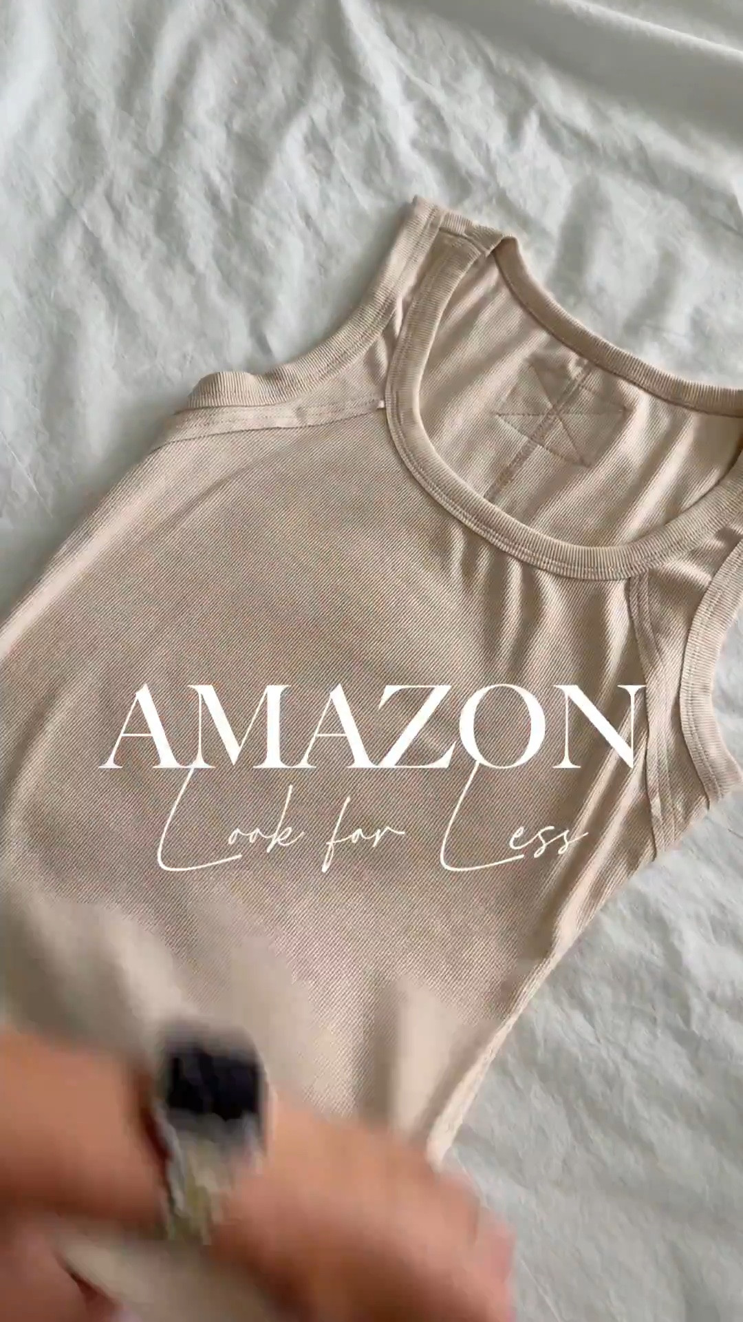 🤍Amazon has done it again with wider strap tank tops with the raw hem detailing for less than the Fp ones! 

I bought in several colors & have in size small, my tts

#LTKootd #LTKdayinmylife #LTKgrwm