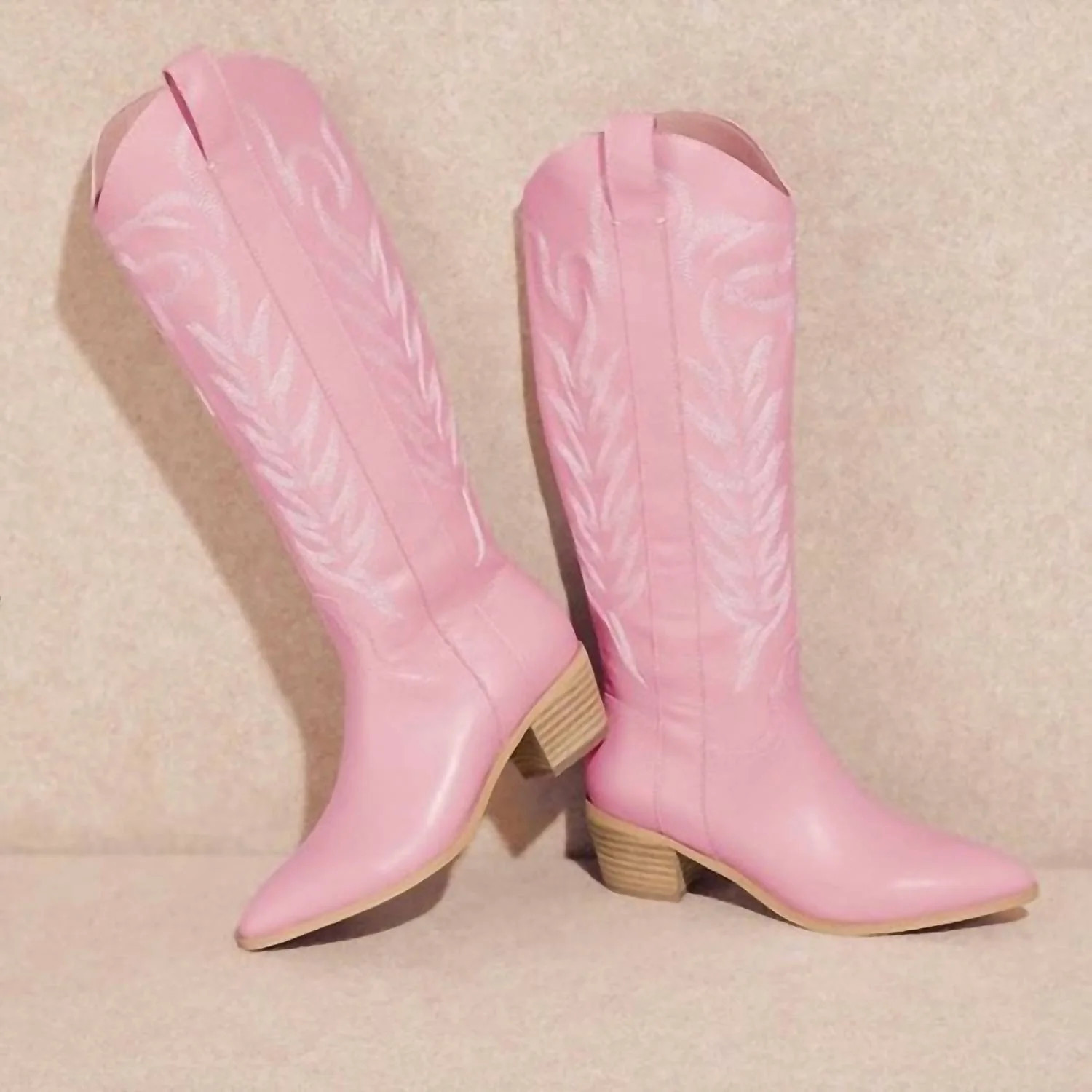 Women Cowboy Casanova Killer Boots In Pink | Shop Simon