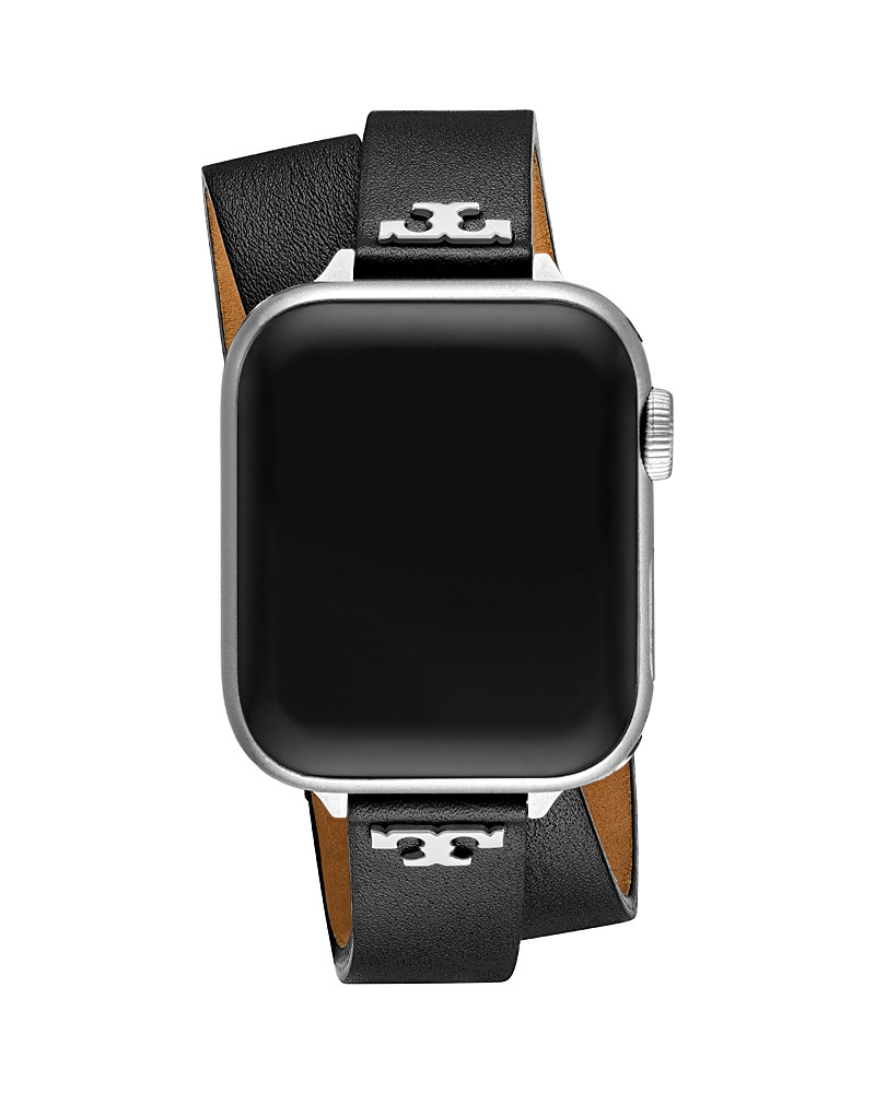 Tory Burch The T Double Wrap Band for Apple Watch, 38-46mm | Bloomingdale's (US)