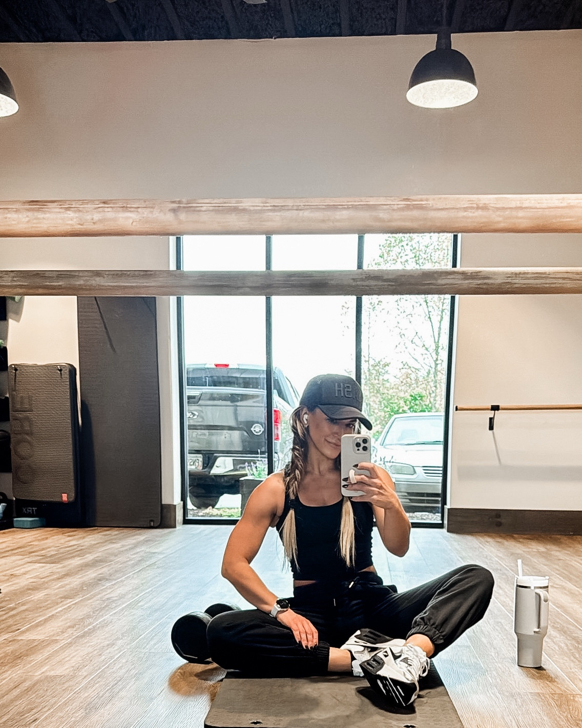 Nike shoes. Nike footwear. Sneaker style. Nike sneakers. Lifestyle sneakers. Street style. Gym style. Gym clothes. Gym outfit. Workout outfit. Workout clothes. Sweatpants. Baggy sweatpants. Cropped tank. Racerback tank. Sports bra. Strappy sports bra. Sexy sports bra. Loopy case. Phone case. Neutral phone case. Stanley cup. Water bottle. White water bottle. Neutral water bottle. 

#LTKOver40 #LTKFindsUnder100 #LTKActive