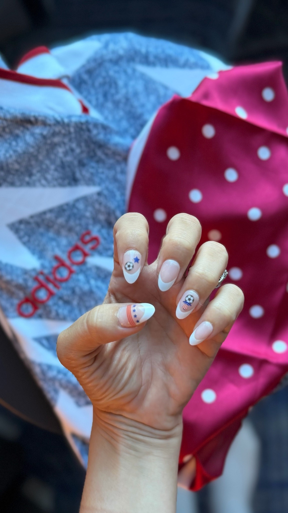 World Cup nails 🇺🇸⚽️

#LTKSeasonal #LTKootd