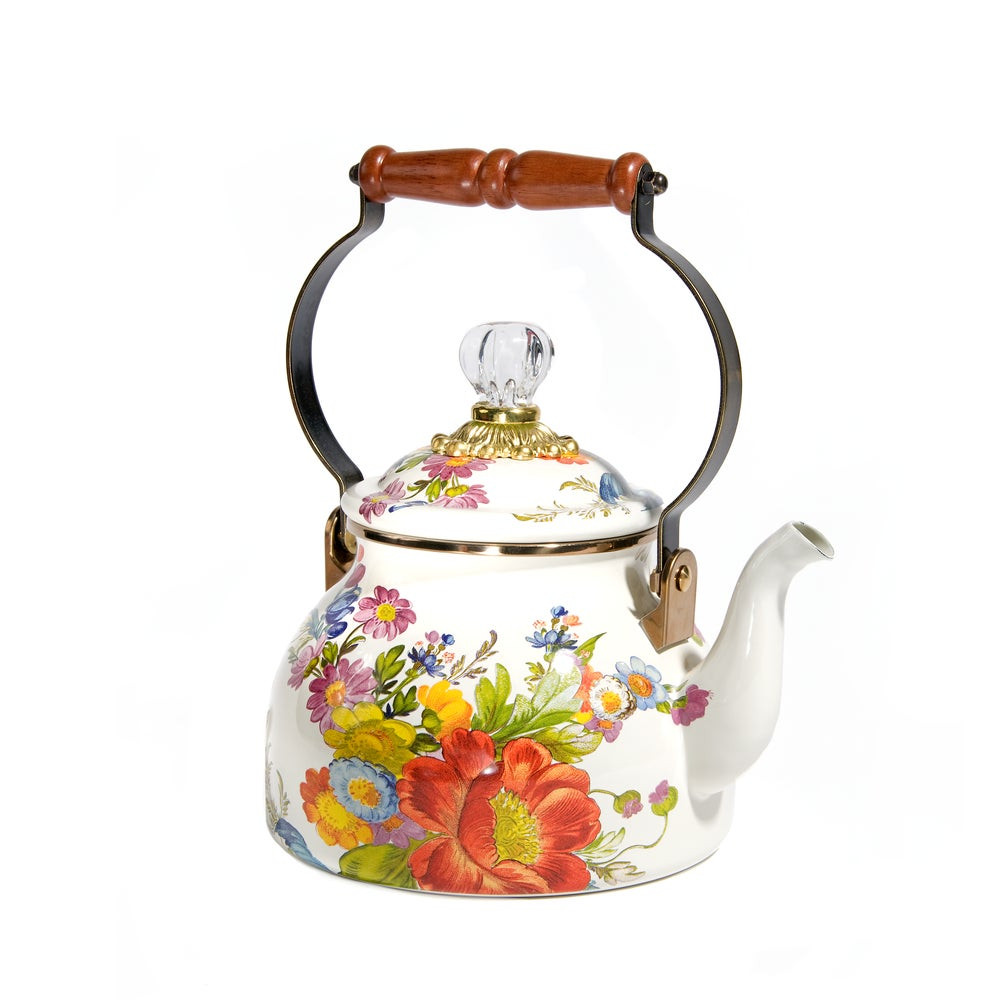 Floral Tea Kettle | MacKenzie-Childs