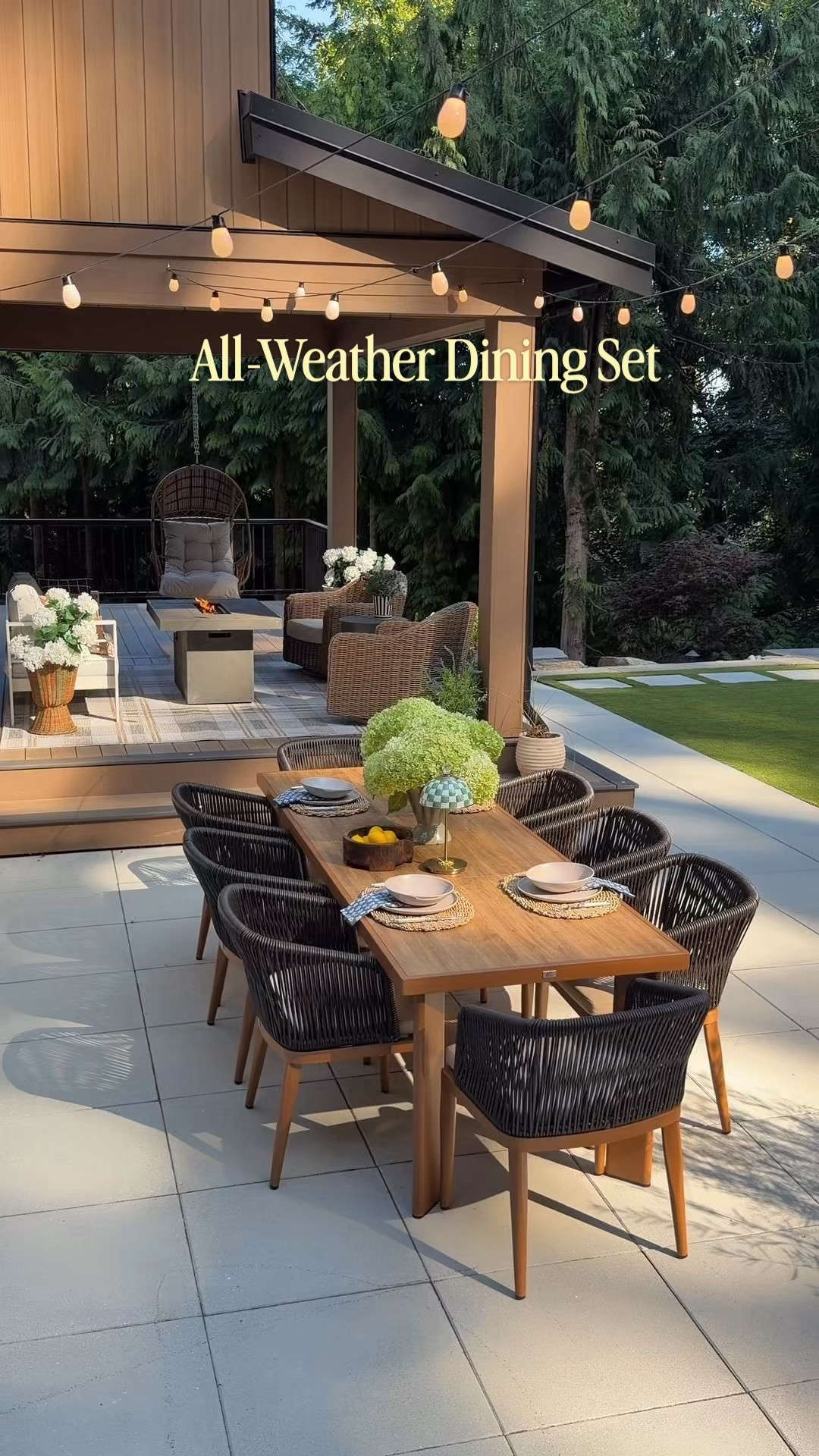 Use code Sabrina12 for 12% off all dining sets on their official website! 

Our outdoor dining setup got a little upgrade 🤎 I wanted something that looked like real wood but could actually handle being outside without me constantly worrying about it.

The table is waterproof + fade-resistant, the chairs won’t shed or warp like traditional rattan, and the removable Sunbrella memory foam cushions are SO comfy and easy to clean.

Basically, pretty AND practical 🙌🏼

#OutdoorDining #OutdoorFurniture #PatioFurniture #OutdoorLiving #PatioIdeas #BackyardInspo #OutdoorDiningSet