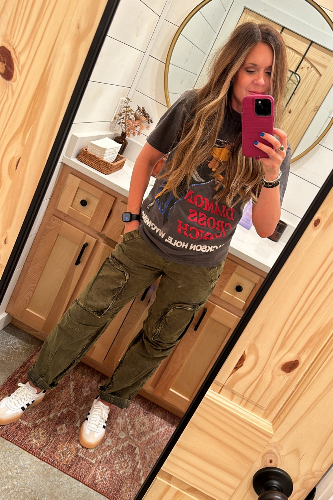 A mom but cute 🫶🏻

Size small in tee and pants.

Size down 1/2 size in shoes, wearing a 7.

#LTKGiftGuide #LTKfindsunder100 #LTKshoecrush