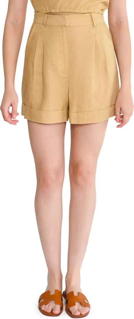 WAYF On the Road Linen Shorts | Nordstrom | Nordstrom
