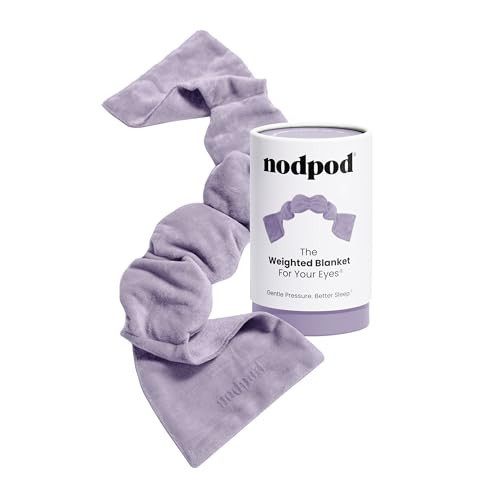 Nodpod Gentle Pressure Sleep Mask | Patented Light Blocking Design for Sleeping, Traveling & Relaxation - Wisteria | Amazon (US)