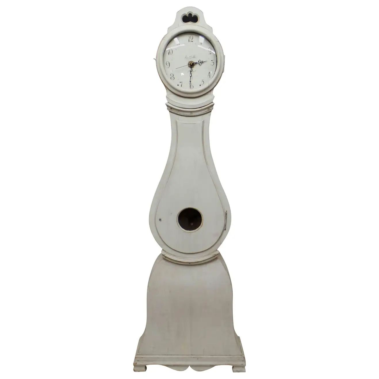 Swedish Long Case Mora Clock | 1stDibs