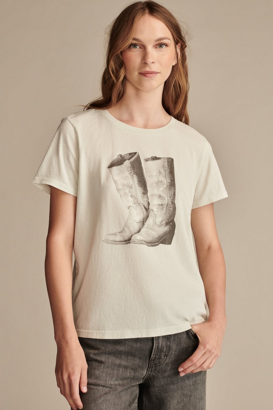 FLOWER BOOTS CLASSIC CREW | Lucky Brand