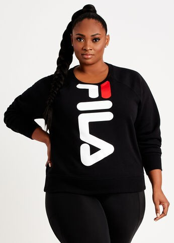 FILA Curve Slick Chicks Sweatshirt | Ashley Stewart
