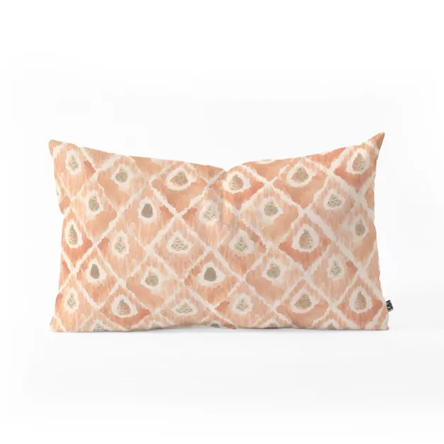 Dash And Ash Catch Me Lumbar Throw Pillow Orange - Deny Designs | Target