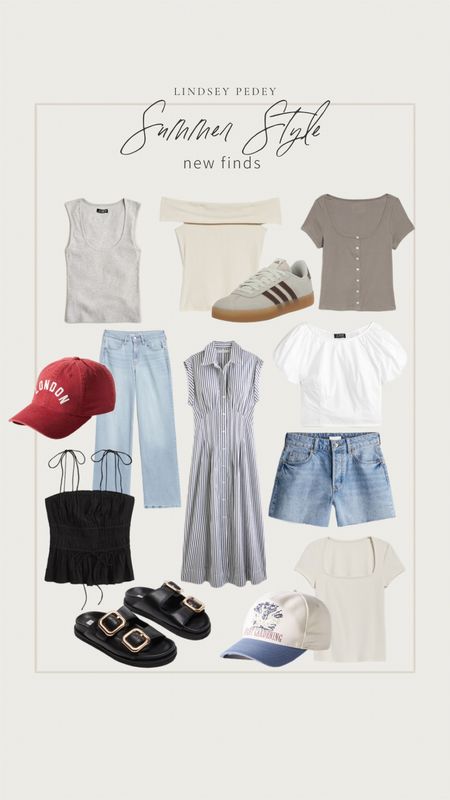 Summer style for her. New finds! 



Summer style , summer outfit , spring style , women’s fashion , women’s style , mom style , casual style , j. Crew , old navy , Amazon fashion , Amazon finds , adidas , anthropologie , hat , cap , neutral style , Steve Madden , women’s shoes , sandals 

#LTKSaleAlert #LTKSummerSales #LTKStyleTip