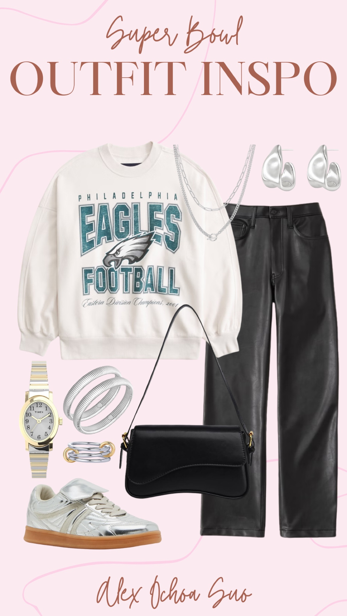 Super Bowl Outfit Inspo! Philadelphia Eagles 💚🖤

Women’s fashion, winter fashion, winter outfit inspo, winter ootd, trendy fashion, chic style, Super Bowl outfits, Super Bowl outfit inspo 


#LTKStyleTip #LTKSeasonal #LTKOver40