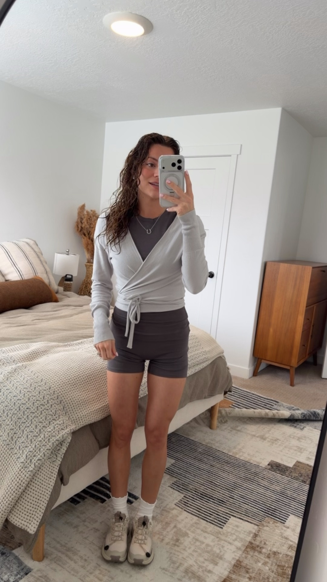 on the go comfy outfit 🩶🩰

#LTKootd #LTKdayinmylife #LTKSpringSale