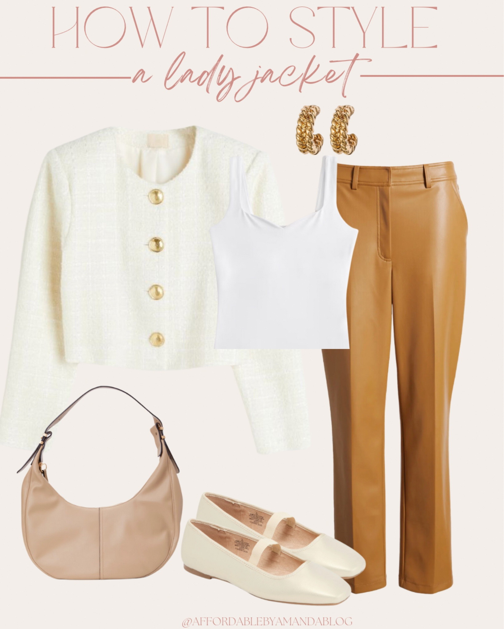 How to Style a Lady Jacket 
Mary Janes
Mary Jane ballet flats
Cropped lady jacket
White lady jacket
Faux leather pants 
Express pants
Express faux leather pants
Nordstrom 
Nordstrom fashion

#LTKSeasonal #LTKshoecrush #LTKfindsunder50