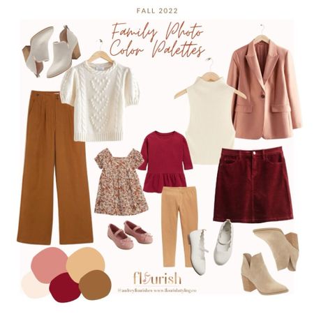 With fall quickly approaching, we thought it would be a great time to curate a collection of outfits for fall family photos in coordinating color palettes! This takes the work out of trying to find outfits that work together without being overly matchy. 

#LTKkids #LTKstyletip #LTKfamily