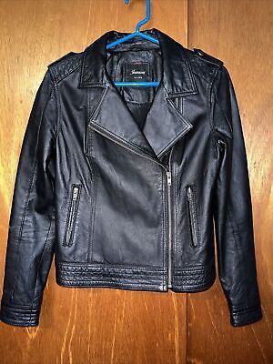 Women’s Jeanswest Cropped Leather Jacket, Size 8, Pre Owned | eBay AU