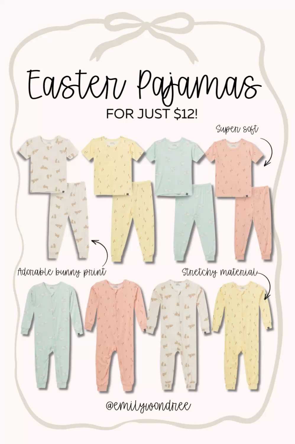 $12 East pajamas for baby-toddler! These will sell out so grab them fast! 🐰

#LTKKids #LTKWatchNow #LTKSeasonal