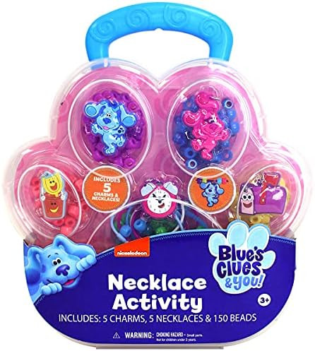 Tara Toys Blue's Clues Necklace Set, 10" H x 9" W x 2" D | Amazon (US)