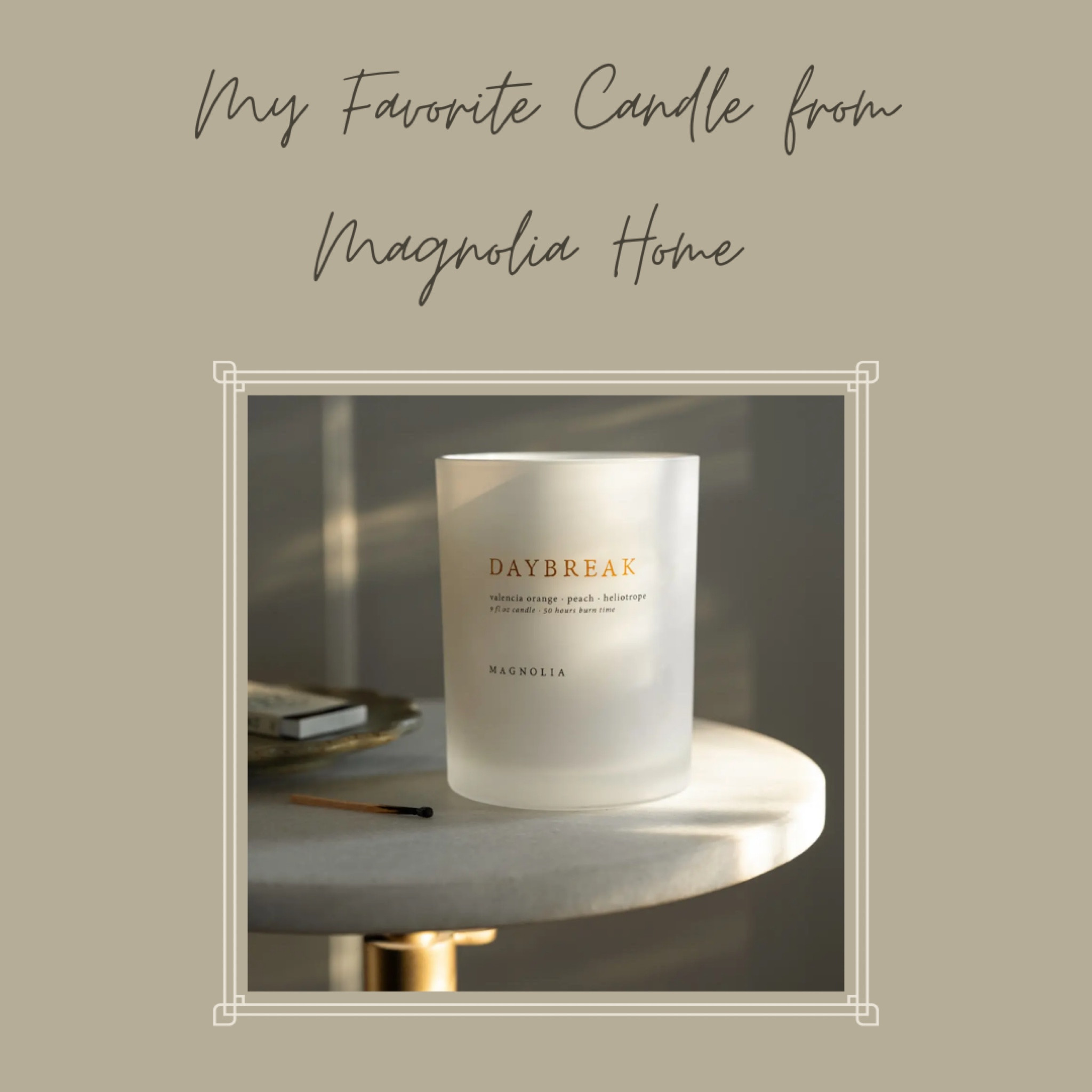 I love this candle! It’s appropriate for you to keep as your year-round candle between those fun seasonal scents!!  Approximate 50 hour burn time 🕯️#magnolia #candle #smellssogood 

#LTKhome #LTKunder50 #LTKFind