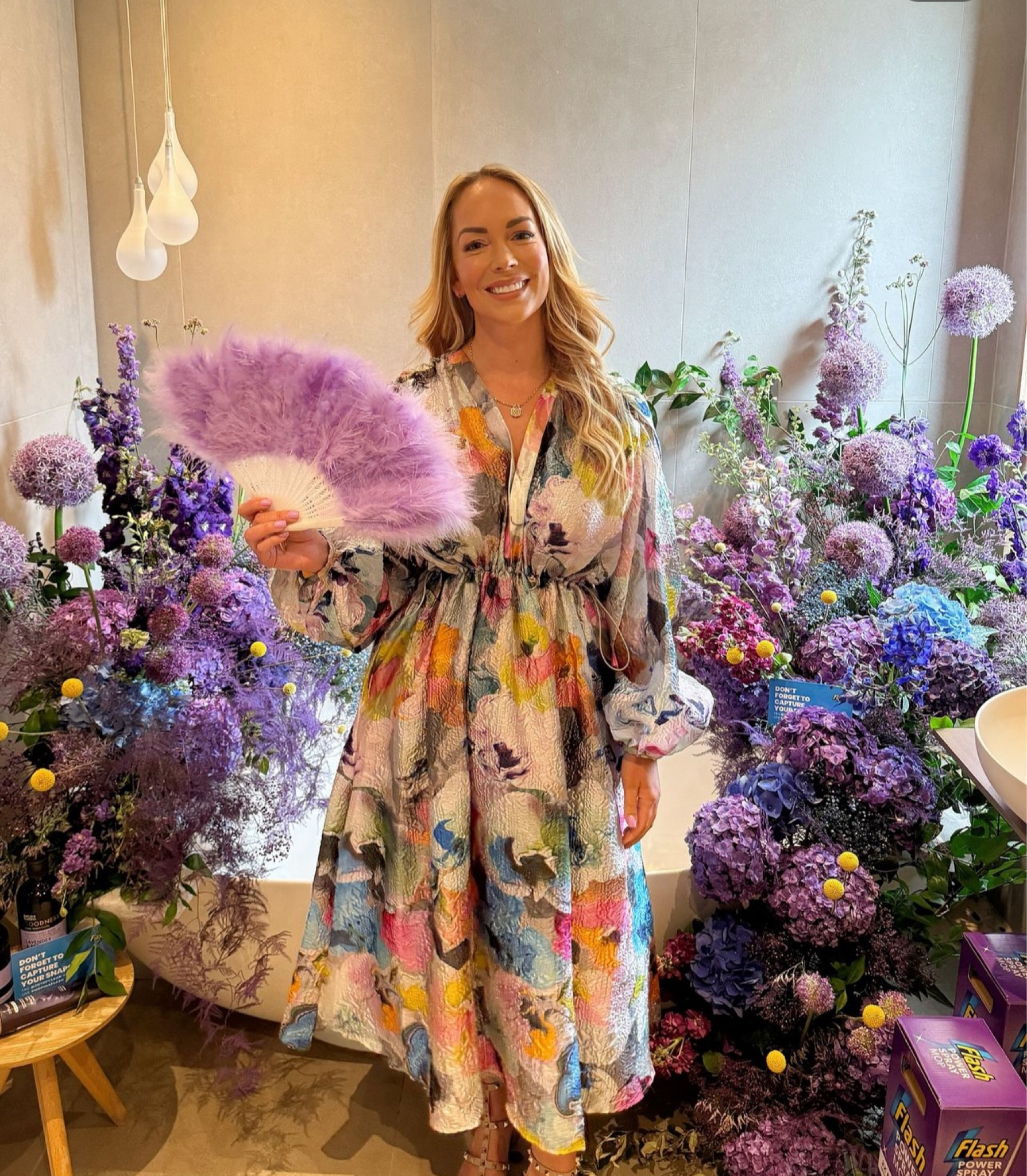 Stine Goya dress from Flash Mop event 💜