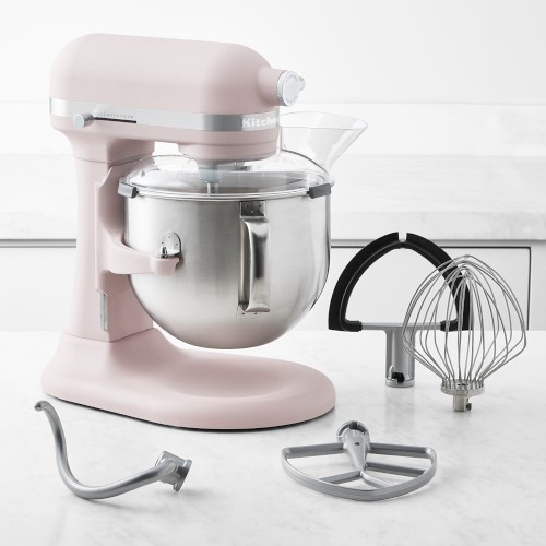 KitchenAid(R) Bowl-Lift Stand Mixer, 7-Qt., Feather Pink | Williams-Sonoma