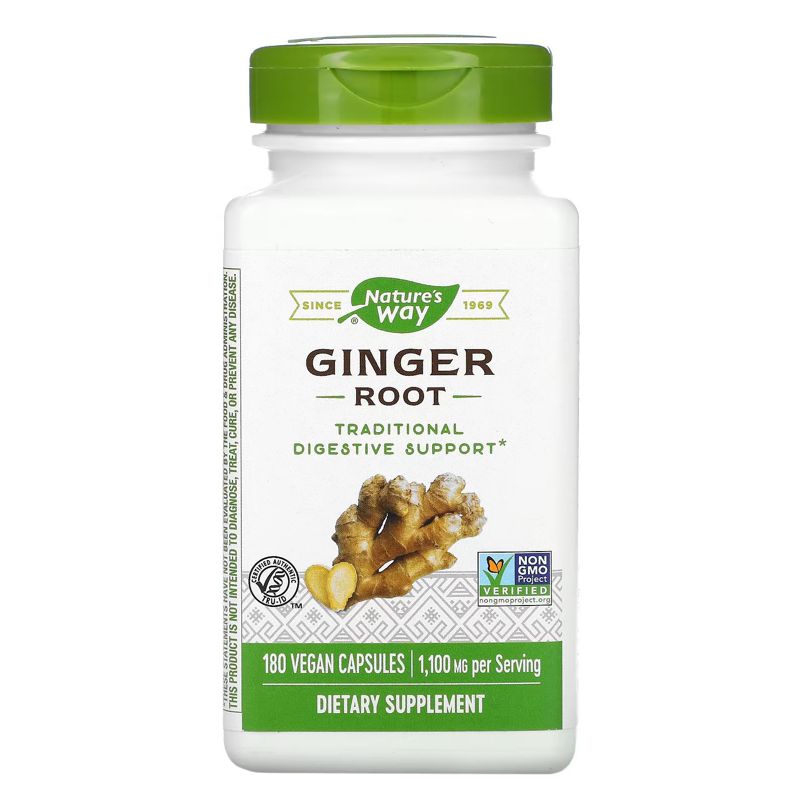 Ginger Root, 550 mg, 180 Vegan Capsules | iHerb