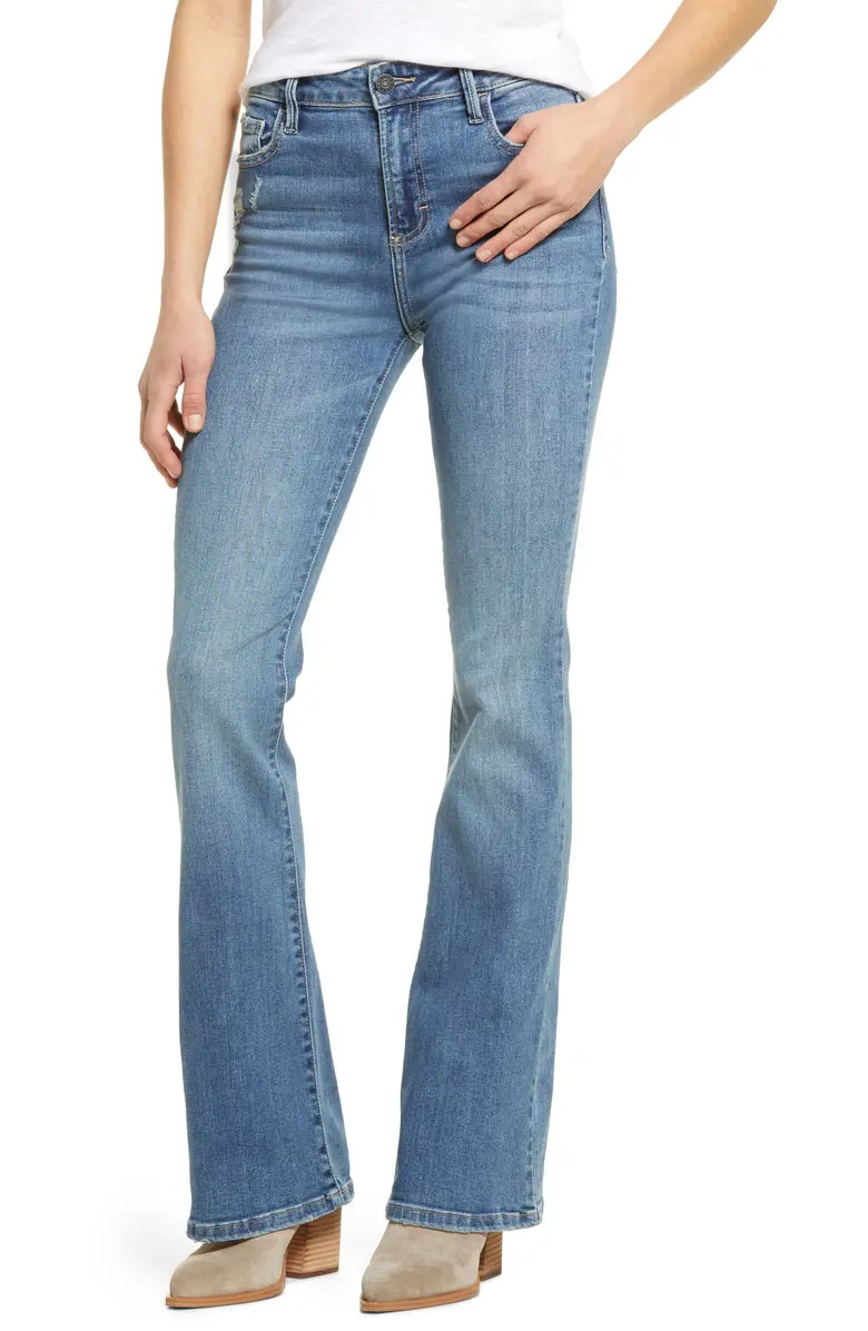Classic High Waist Flare Leg Jeans | Nordstrom