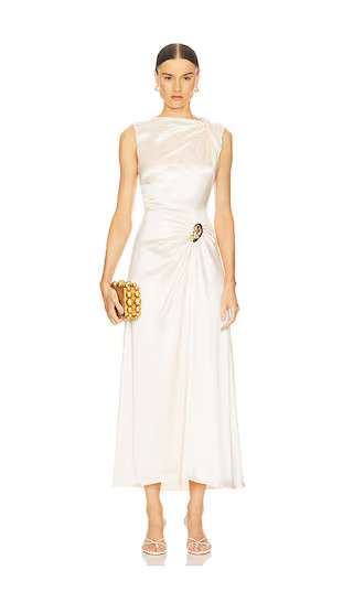 Redman Maxi Dress in Pearl | Revolve Clothing (Global)