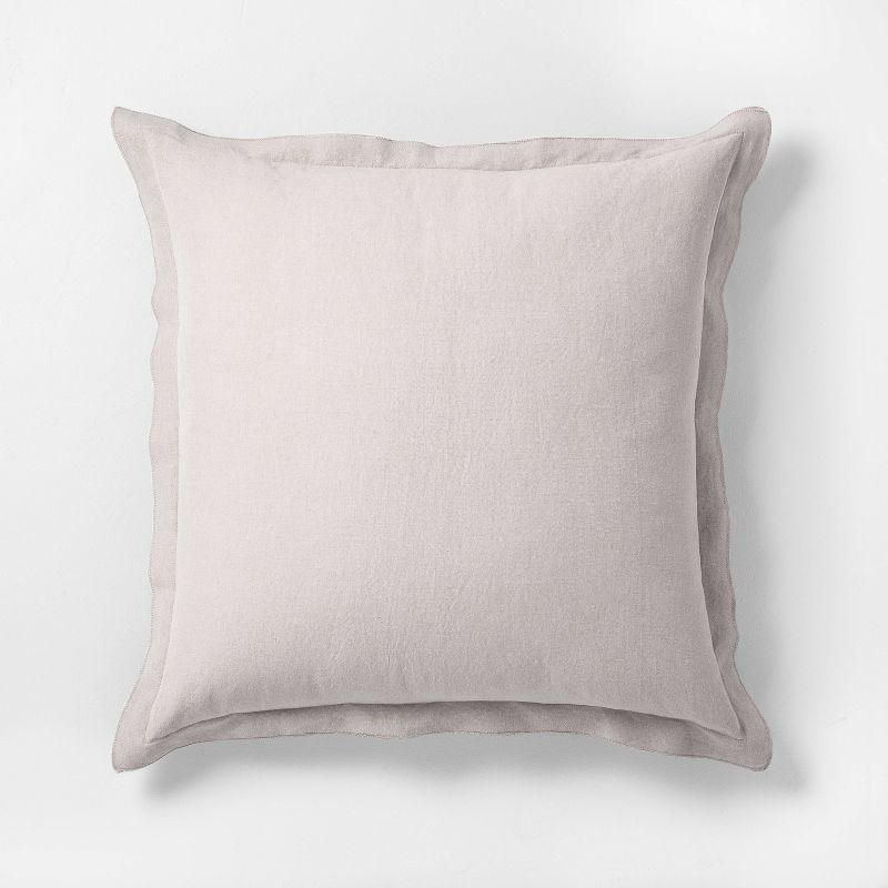 26"x26" Cotton & Linen Blend Euro Pillow - Hearth & Hand™ with Magnolia | Target