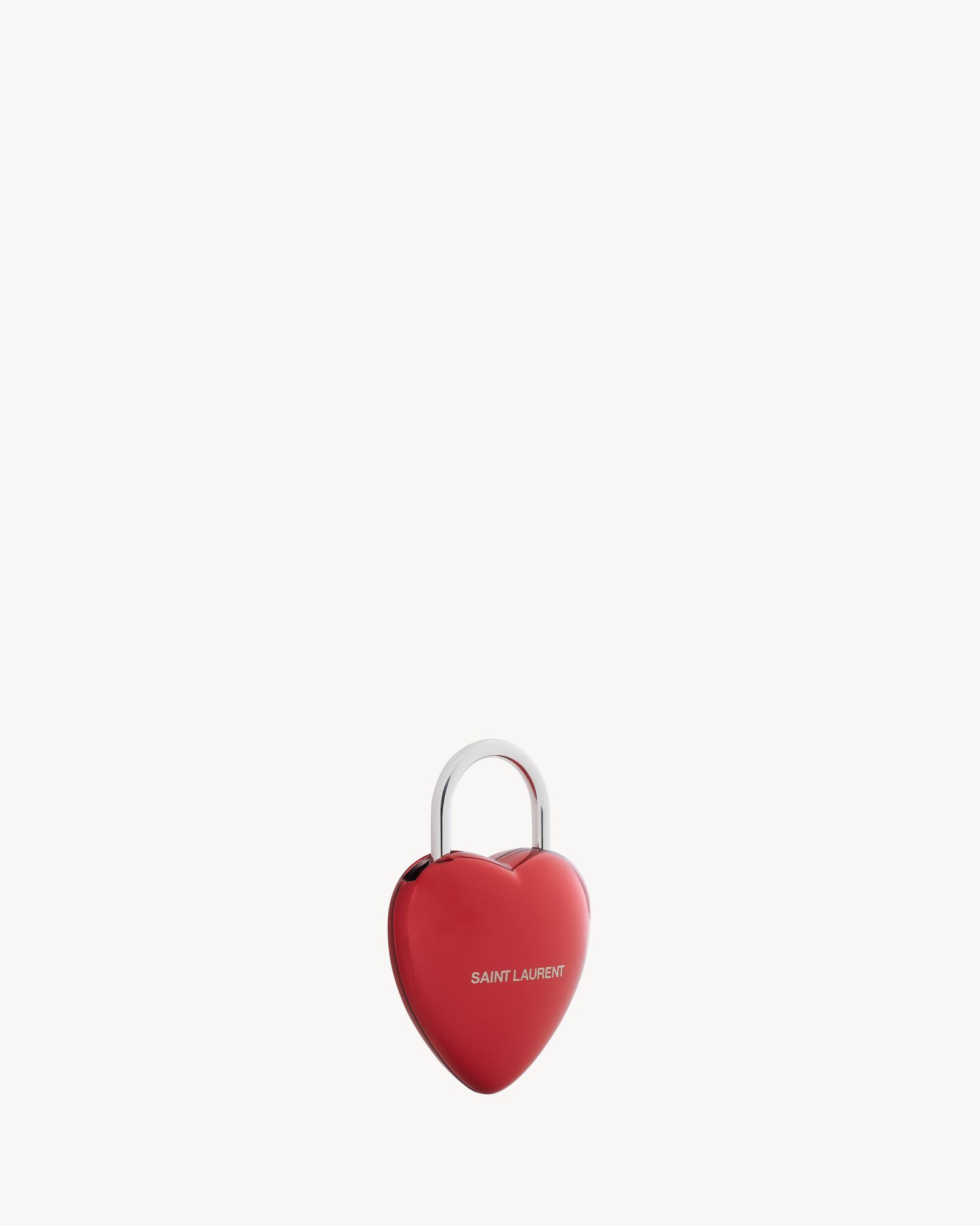 HEART-SHAPED 3D PADLOCK | Saint Laurent Inc. (Global)