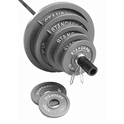 Cap Barbell 300 Pound Olympic Set, Grey | Amazon (US)
