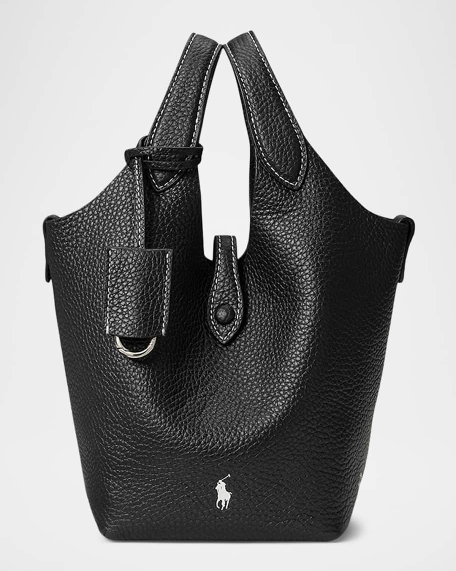 Polo Play Leather Small Crossbody Bag | Neiman Marcus