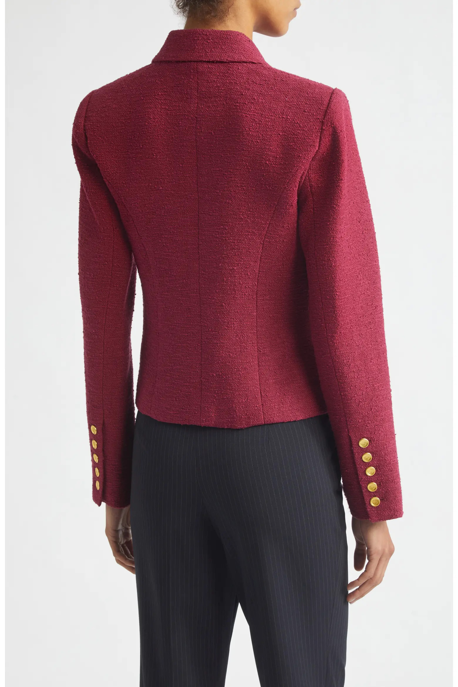 Brooke Texture Double Breasted Crop Blazer (Women) | Nordstrom | Nordstrom