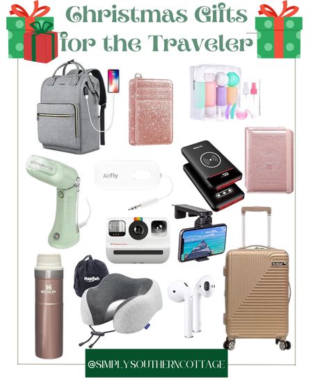 Gift guides - gift guides for the traveler - Christmas gifts for travelers - travel lover - jet setter - Christmas presents for someone who travels a lot 

#LTKSeasonal #LTKGiftGuide #LTKHoliday