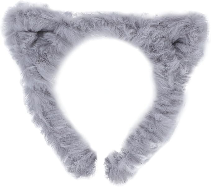 Motique Accessories Fur Headband with Outline Cat Ears | Amazon (US)