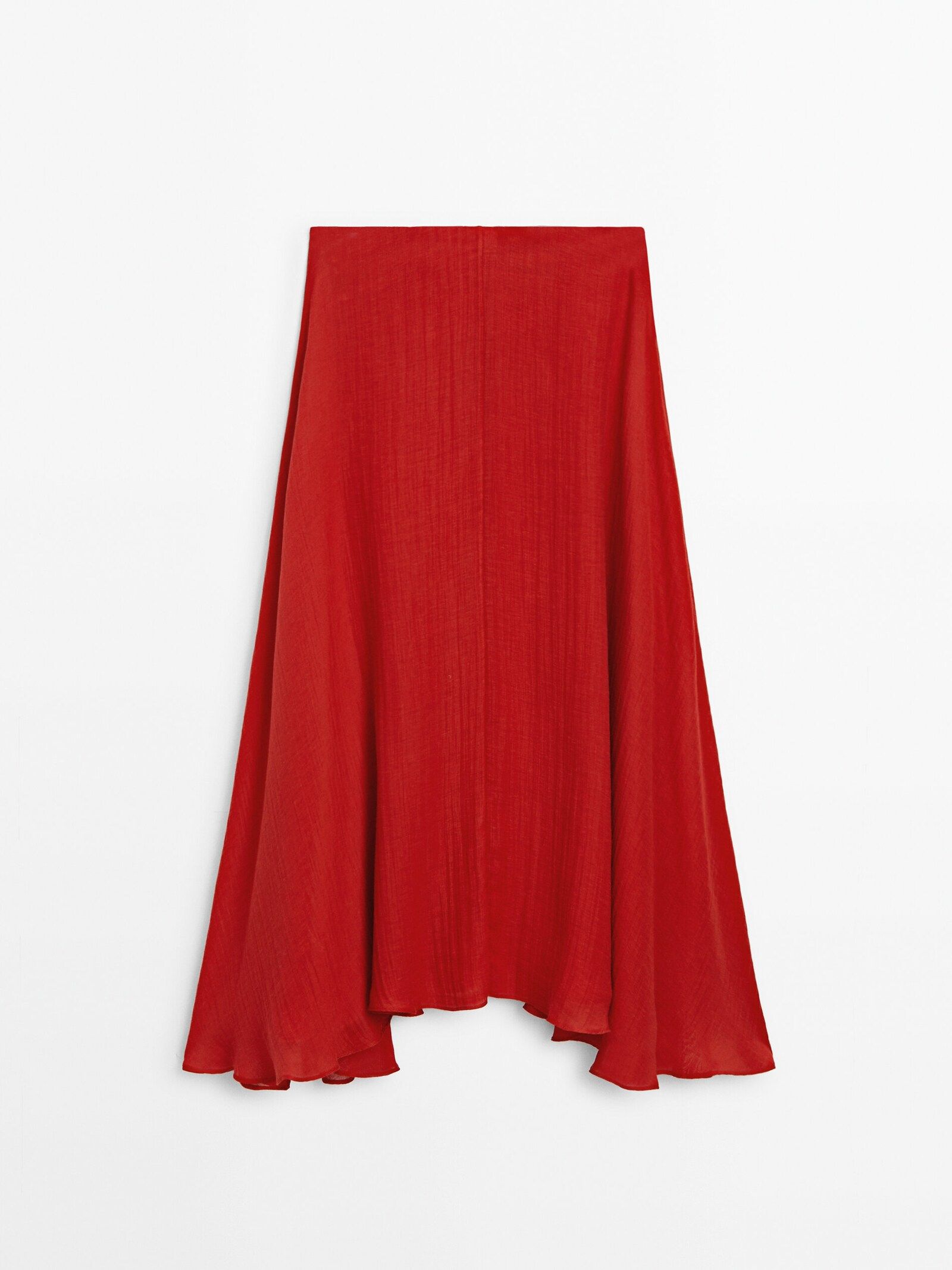 Long flowing skirt - Limited Edition | Massimo Dutti (US)