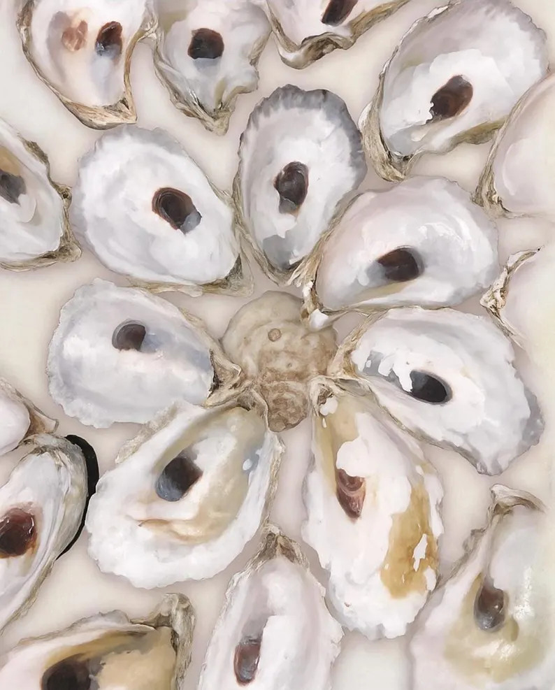 Large Oyster Shells for Crafts – 3.5 Inches and up – Any Quantity Available - Etsy | Etsy (US)