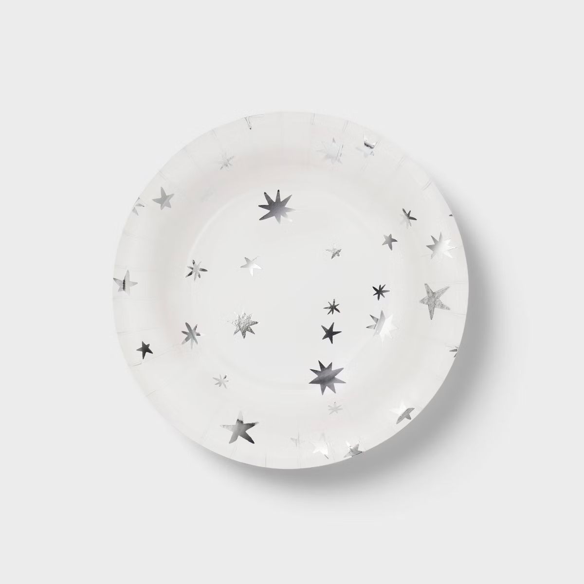 20ct Metallic Star Snack Plates - Spritz™ | Target