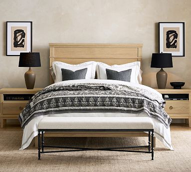 Estelle Upholstered Bench (54") | Pottery Barn (US)