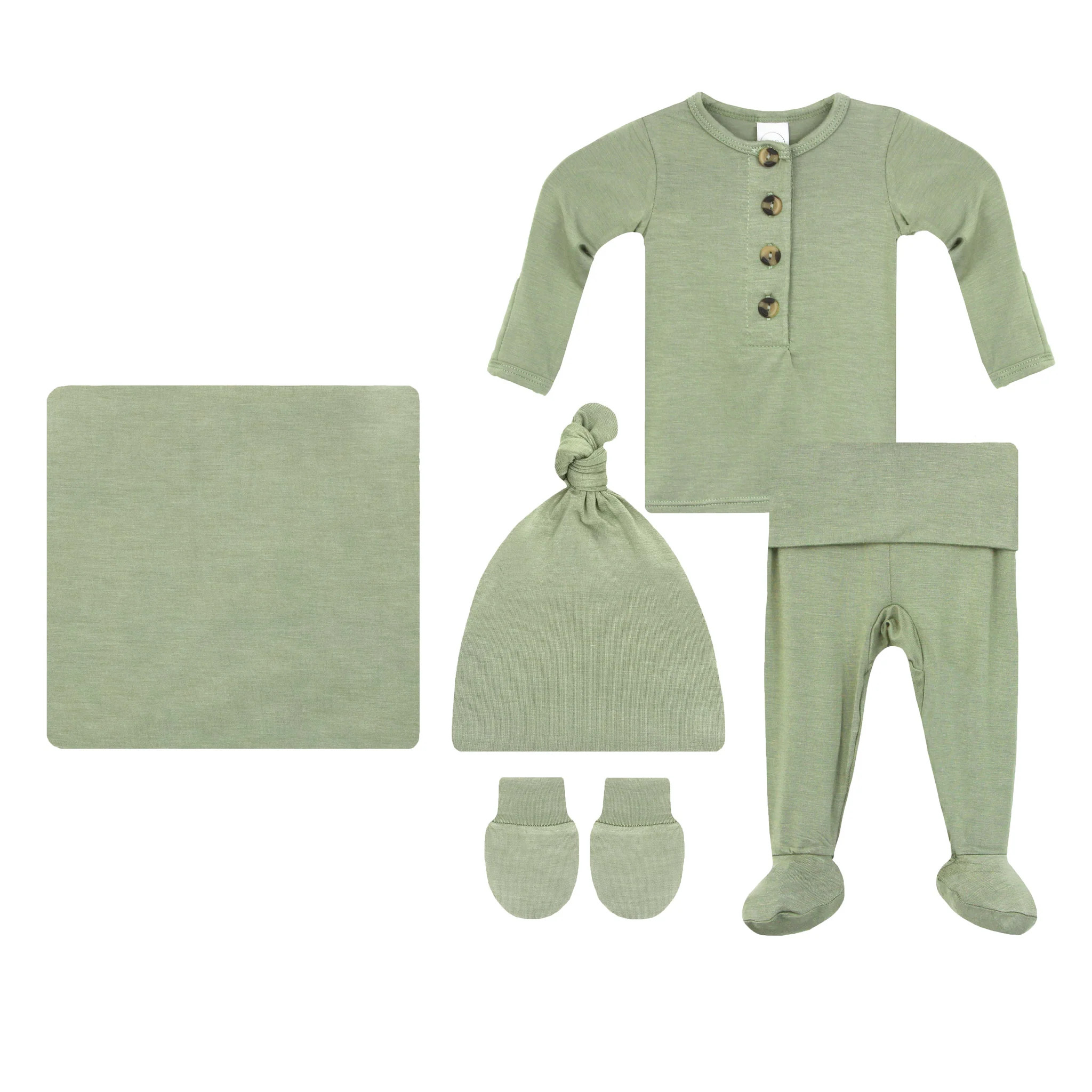 Marley Newborn Hat Bundle (Top + Bottom) | Lou Lou & Company