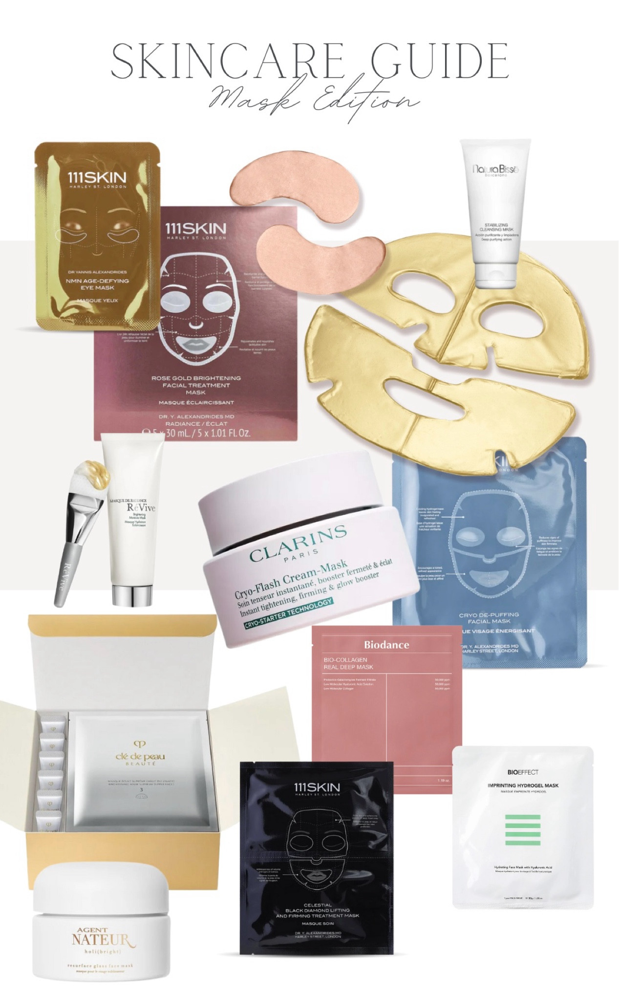 My favorite face masks recommendation🤍 I’ve tried every single one of these and would purchase them over and over. 

#LTKxelfCosmetics #LTKWedding #LTKGiftGuide