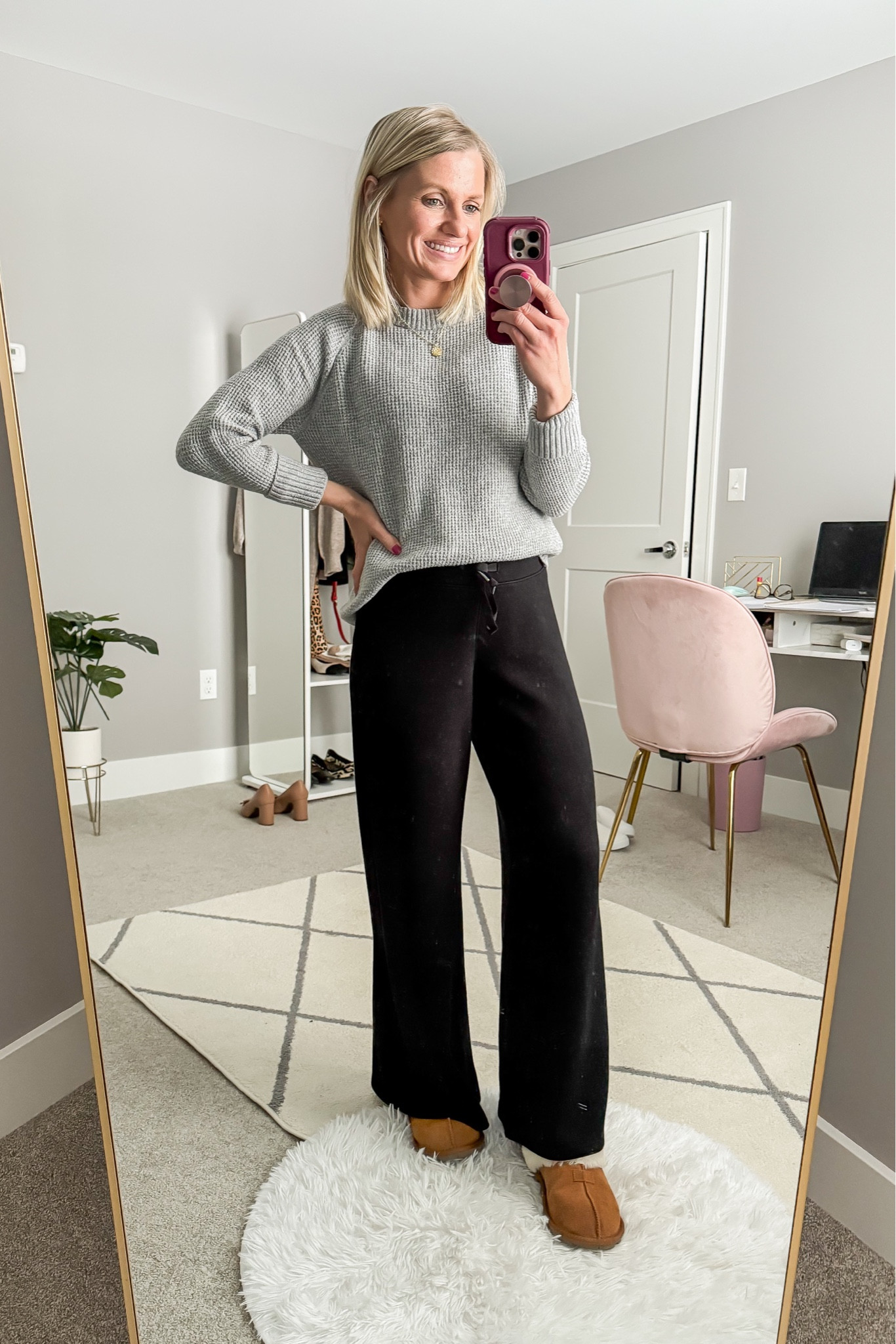 What I wore this week! Cozy at home winter outfit idea! 
Sweater- xsmall
Pants- xsmall/petite (code: THRIFTYWIFEXSPANX) 

#LTKSeasonal #LTKStyleTip #LTKOver40