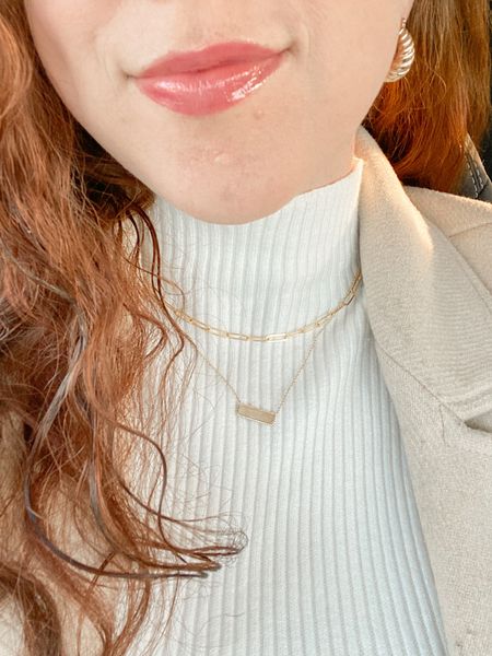 Layering has been so fun with my new necklace from Christmas! 🥂 Off to dinner with friends 

#LTKFind #LTKSeasonal #LTKGiftGuide