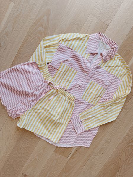 pink & yellow stripe set UNDER $40 / Amazon shorts set / beach set / matching set 

#LTKStyleTip #LTKTravel #LTKFindsUnder50
