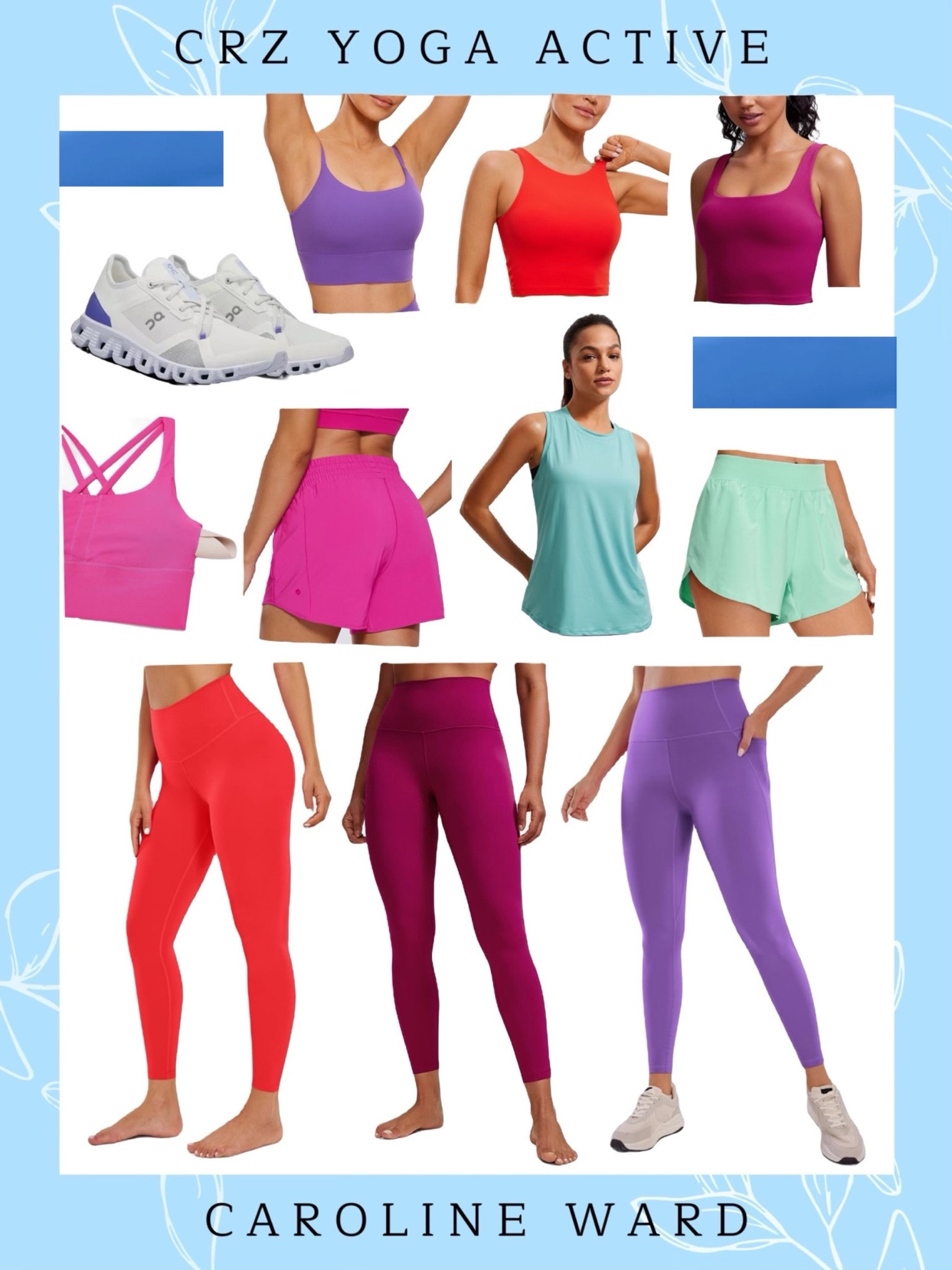 Some CRZ Yoga Active sets to spice up your workout wardrobe 🔥🫶🏼