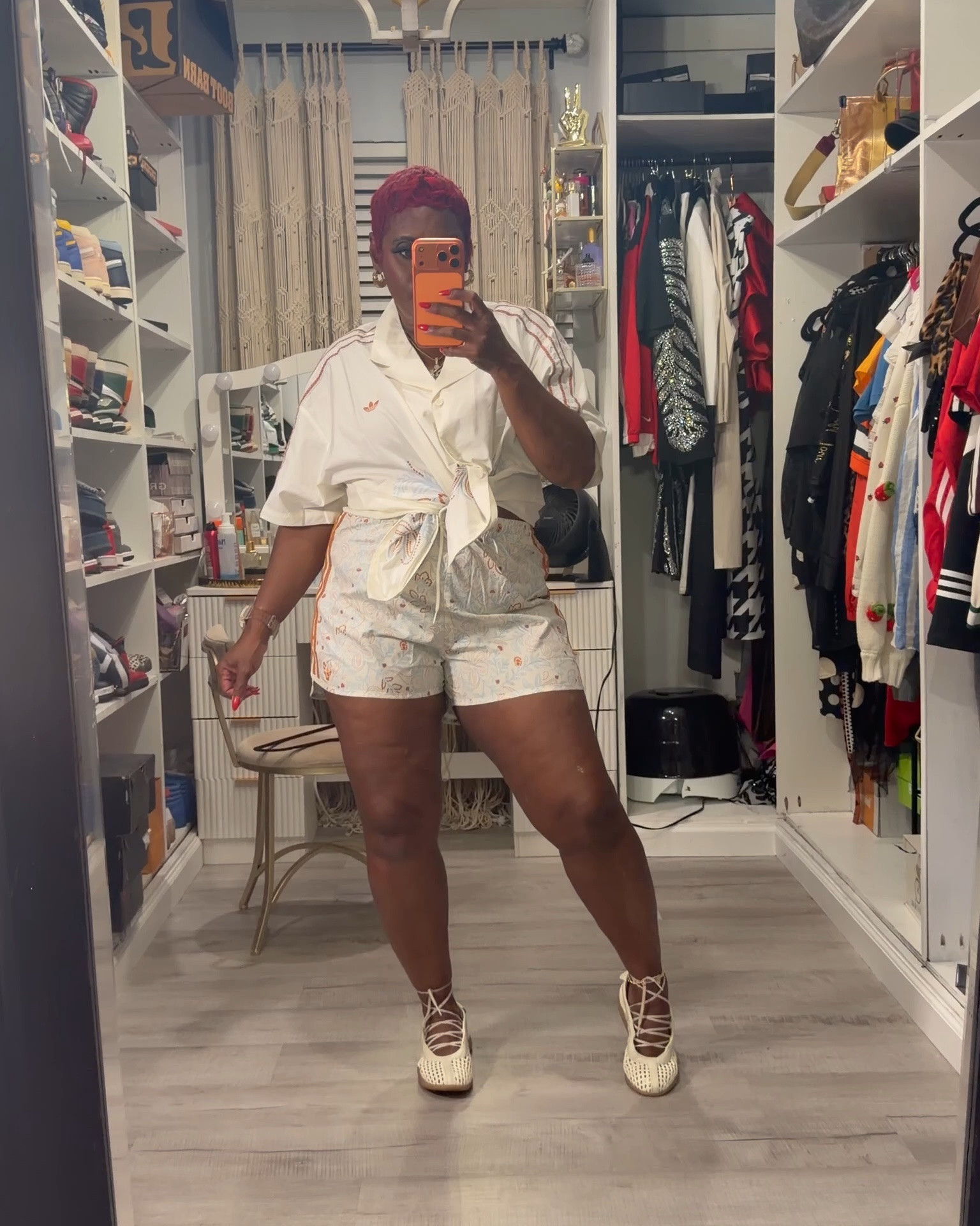 Serving sporty with a touch of chic. 🤍✨ Because getting dressed should be easy and fun. Shop my Adidas look on LTK! @adidas