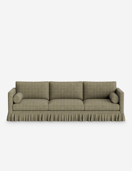 Marella Sofa by Heidi Caillier, Cream Performance Basketweave, 71"W | Lulu and Georgia 