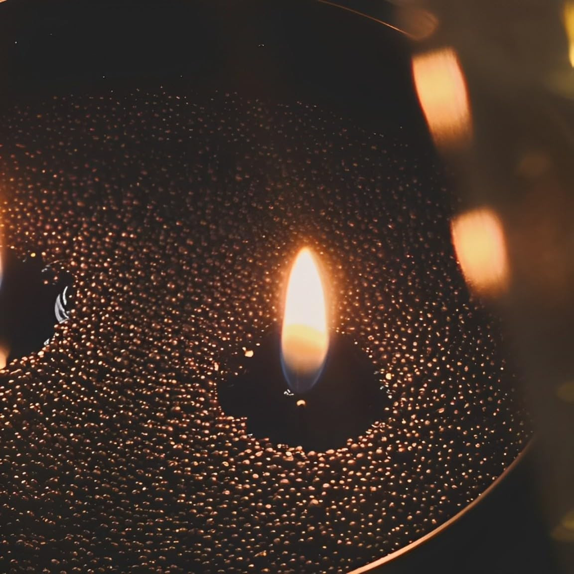 NICEME Black Customized Powder Candle Making Kit, 26Oz Refillable Beaded Wax Sand DIY Pearled Can... | Amazon (US)